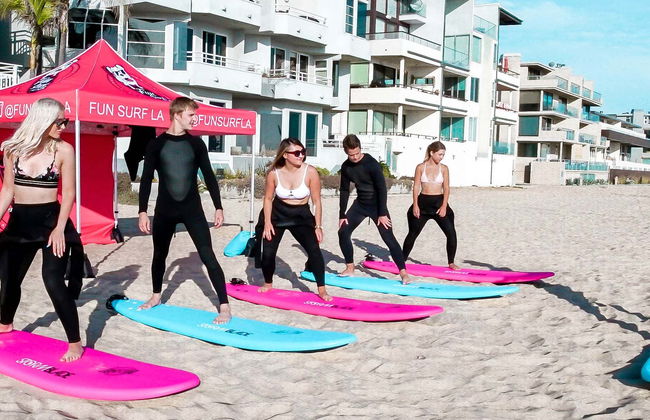 Surf Lessons on Santa Monica Beach - Photo 7