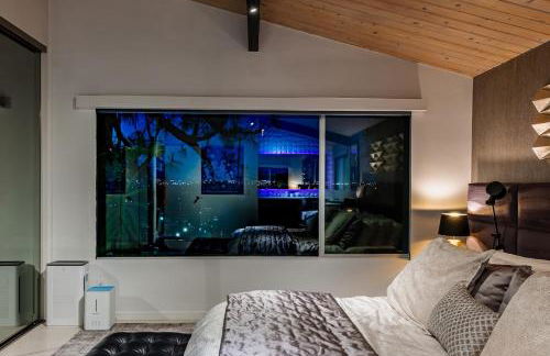 Hillside Luxury MidCentury Modern Spa Retreat View - Foto 21