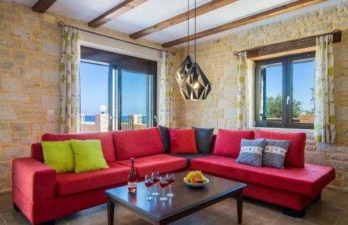 Villa Aliki - Traditional stone house with maximum privacy and stunning views ! - Foto 16