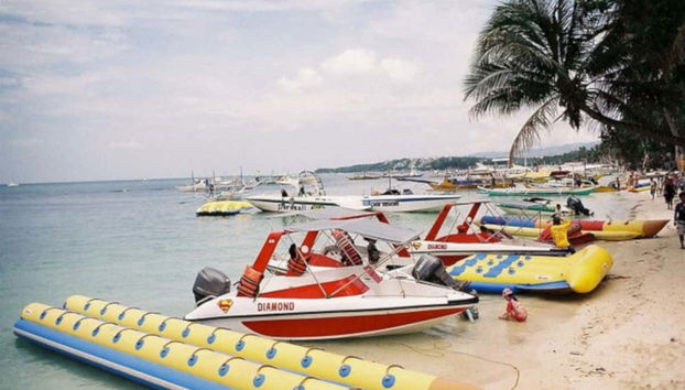 Banana boat para a atividade
