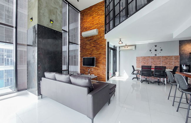 Spacious 2Br Loft At Brooklyn Alam Sutera Apartment - Foto 9