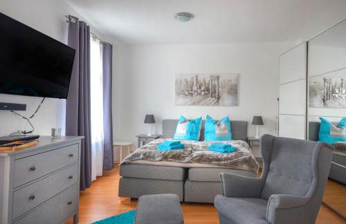 SweetHome - ruhig - große Küche, Balkon, Stellplatz, WiFi - Foto 5