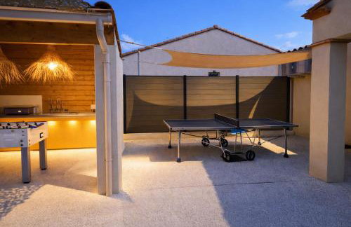 Villa piscine chauffée babyfoot pétanque ping-pong - Foto 30