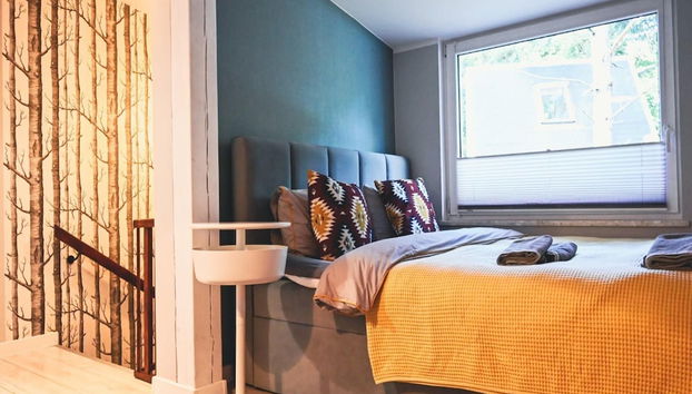 Holiday Home Right on the Lake, Sauna, Jacuzzi - Foto 2, Quarto