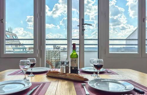 Montmartre vue sur les toits de Paris et la Tour Eiffel - Foto 30