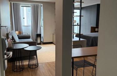 Studio Aconchegante no Number One Flat com vista mar - Foto 11