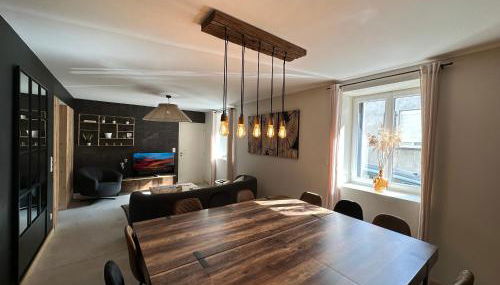 Maison 200m2- 9 chambres avec sdb - 16-18 personnes - séminaire-Proche Centre-Ville-Gare et Arena-terrasse - Foto 5