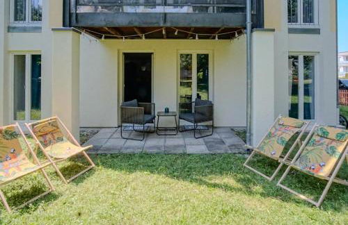 Familien- & Gruppenapartment für 8 mit direktem Parkzugang und Terasse - Foto 35