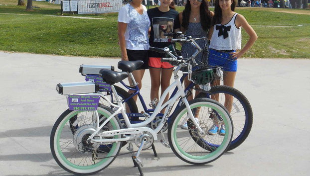 Tour en bicicleta eléctrica por Santa Mónica - Foto 3, Disfrutando del tour en bicicleta eléctrica
