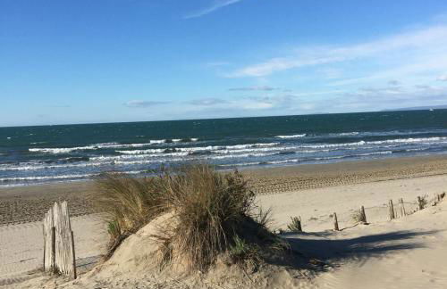 Studio vue port, belle terrasse, piscine - Foto 16