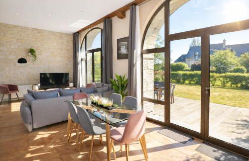 Appartement lumineux et cosy avec jardin vue sur chateau près Port en Bessin, Bayeux et Omaha Beach - Foto 1