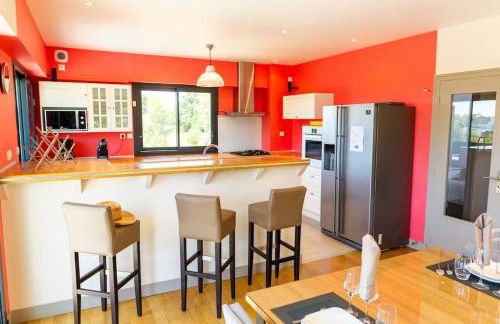 Villa KalonBreizh, Piscine privée chauffée & Sauna - Photo 19