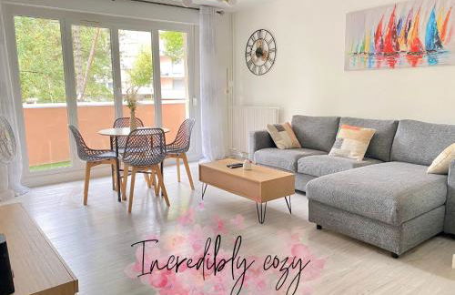 Le cocon urbain - Modern 4BR Apartment with Free Parking, High-Speed Wifi, Quick Access to A6 & N7 - Foto 1