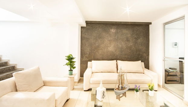 Sala de estar do lobby