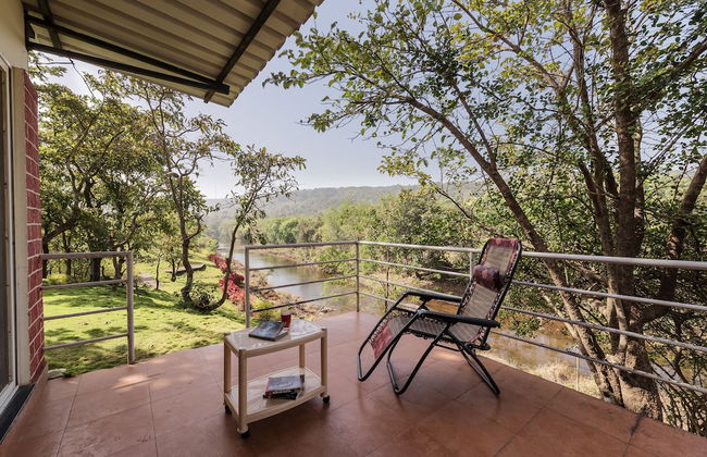 The Lazy River Cottage by cosmicstays - Foto 13