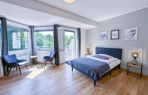 Stadtwald Langzeit-Apartment - Küche - Waschmaschine - S-Bahn direkt - Foto 57