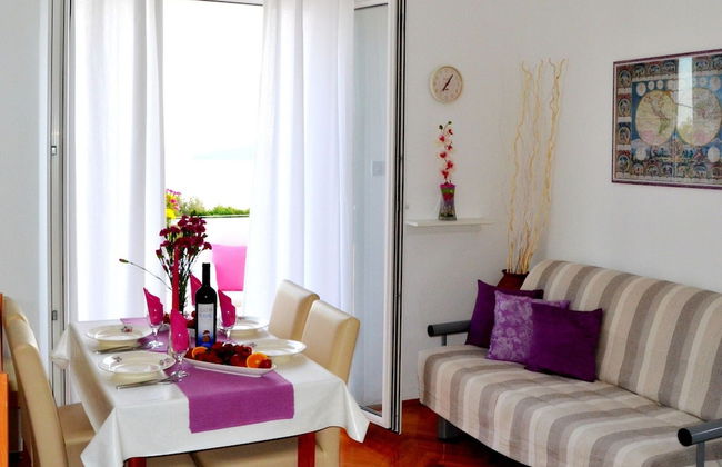 Apartments Lina - Three Bedroom Apartment With Two Balconies and Sea View - Foto 12