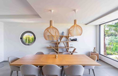 Villa Palma Giens - Vue Mer Panoramique -Piscine Chauffée Mai à Septembre- 4 chambres -Garage - Foto 15