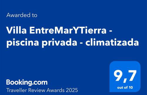 Villa EntreMarYTierra - piscina privada - climatizada - Foto 2