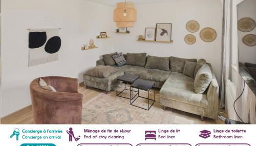 300m plage - maison pour 7 avec grande terrasse - Foto 2