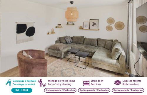 300m plage - maison pour 7 avec grande terrasse - Foto 2