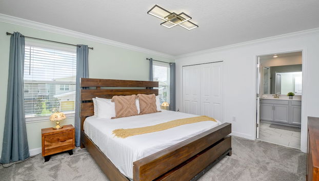 Upstay - Championsgate Home With Private Pool BBQ - Foto 3, Habitación