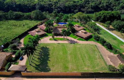 Casa de campo c piscina, academia, hidro e Wi-fi - Foto 48