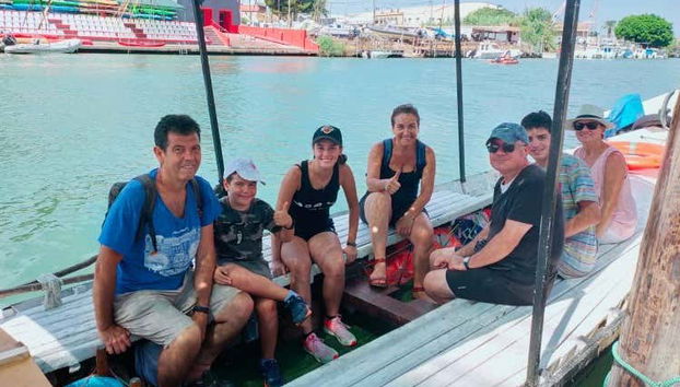 Giro in barca sul fiume Júcar