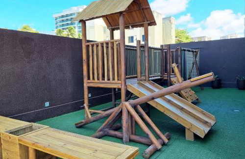 Apê na orla com vista pro mar e limpeza diária - Foto 13