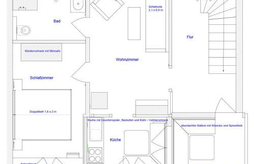 Ferienwohnung Spreebogen - Foto 18
