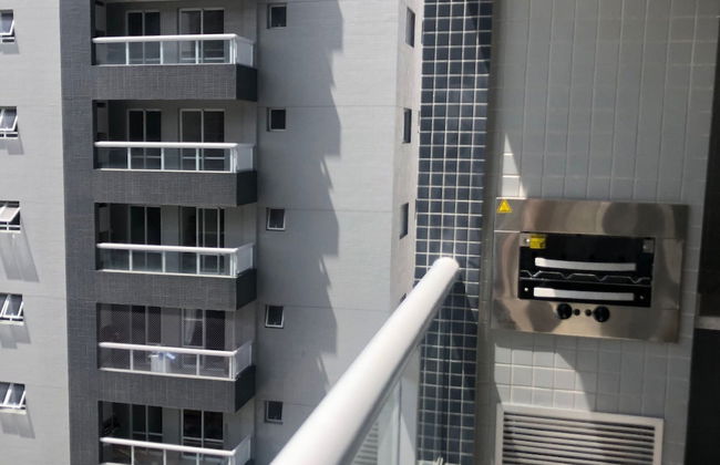 Flat Boqueirao Praia Grande - Foto 22