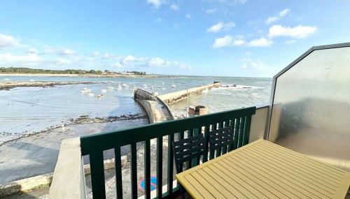 T3 Duplex Vue mer 180 sur le port de Lomener - Foto 3