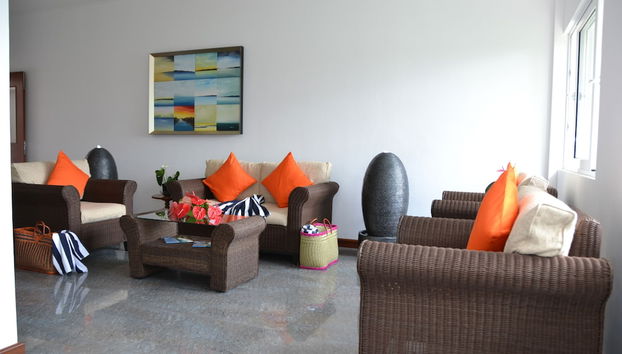 Sala de estar do lobby