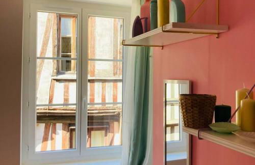 Barbapappart - Un studio coloré dans le centre de Rouen - Foto 6