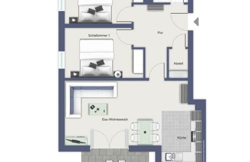 Residenz von Flotow Wohnung 01 - Foto 3