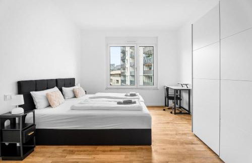 EXQUIS Luxus 2BR Apartment FRITZ I Balcony I Mercedes & US Army I Parking I Stuttgart - Foto 5