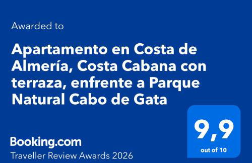 Apartamento en Costa de Almería, Costa Cabana con terraza, enfrente a Parque Natural Cabo de Gata - Foto 10