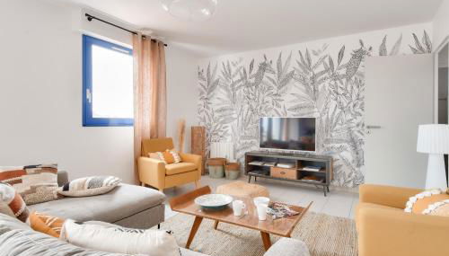 Appart pour 6 adultes et 2 enfants avec terrasse - Foto 4