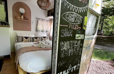 Vintage Shasta Camper for the best of NYC Glamping - Foto 17