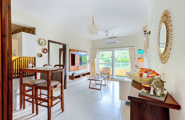 Alaya Stays Veera Marina 1BHK with Pool - Foto 30