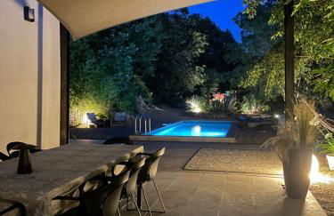 Menerbes Luberon maison moderne clim piscine - Photo 17