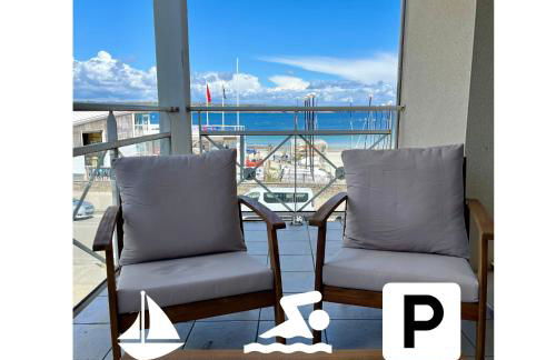 Appartement Cosy, terrasse vu mer, piscine, Sauna - WarmHouse - Photo 1