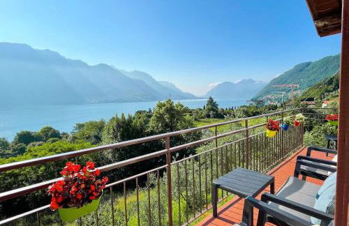 Appartamento Tivano, balcone con vista lago - Foto 2