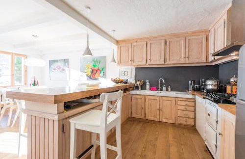 Chalet à Megève-Vauvray - Grands Appartements , vue Mont Blanc - Foto 9