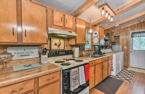 Smoky Mtn Cottage on Creek with Lanai and Forest Views - Foto 7