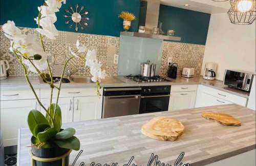 Gîte Les Eaux du Moulin piscine chauffée et jacuzzi - Foto 15