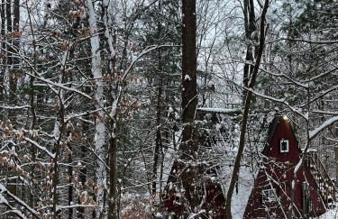 Waterfront A Frame with Dock Canoe Kayaks Family - Foto 12