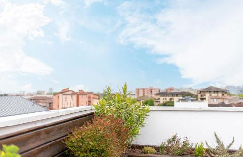 Le Surf : Triplex (T4) parking, rooftop et clim - Foto 24