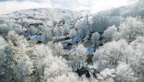 At The Ski Resort Entrance, Gas Fireplace, Deck, Firepit, - Foto 5