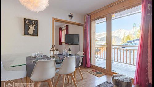 Au Centre de la station de ski de Valfréjus - appartement 4-6 personnes - Foto 2